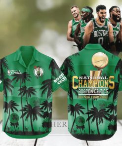 Boston Celtics 18 Time Finals Champions NBA 2024 Hawaiian Shirt