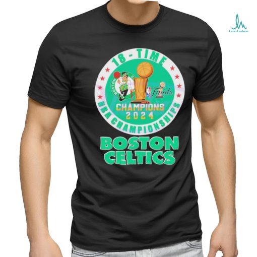 Boston Celtics 18 Time NBA Championships Shirt