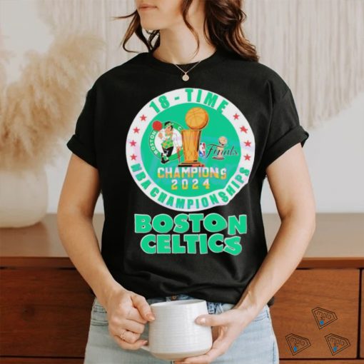 Boston Celtics 18 Time NBA Championships Shirt