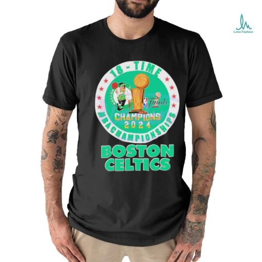 Boston Celtics 18 Time NBA Championships Shirt