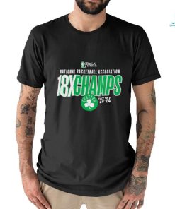 Boston Celtics 18 Time NBA Finals Champions Steal the Ball T Shirt