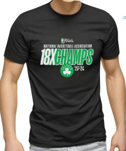 Boston Celtics 18 Time NBA Finals Champions Steal the Ball T Shirt