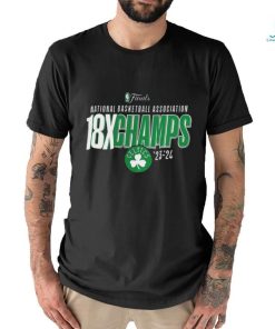 Boston Celtics 18 Time NBA Finals Champions Steal the Ball shirt