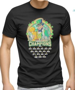 Boston Celtics 18 Times Of Wining 2023 2024 NBA Champions Fan T Shirt