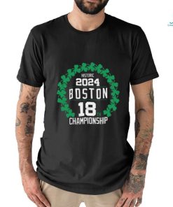 Boston Celtics 18th Championship 18 Clovers Rings Shirt, hoodie, sweater, long sleeve and tank top Boston Celtics 18th Championship 18 Clovers Rings Shirt