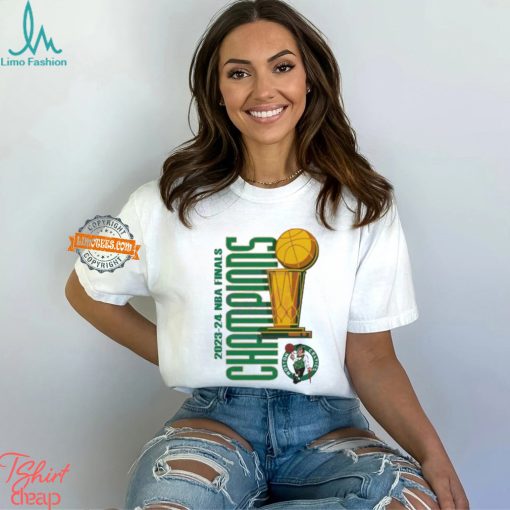 Boston Celtics 2023 2024 NBA Finals Champions Two Sides Print Vintage T Shirt