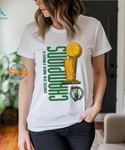 Boston Celtics 2023 2024 NBA Finals Champions Two Sides Print Vintage T Shirt