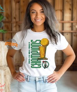 Boston Celtics 2023 2024 NBA Finals Champions Two Sides Print Vintage T Shirt