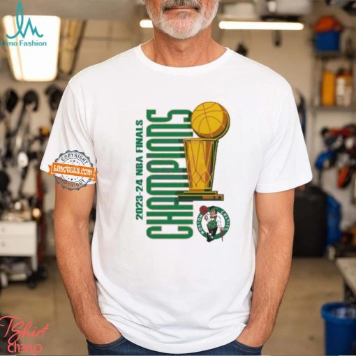 Boston Celtics 2023 2024 NBA Finals Champions Two Sides Print Vintage T Shirt