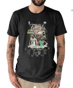 Boston Celtics 2023 24 NBA Finals Signature T Shirt