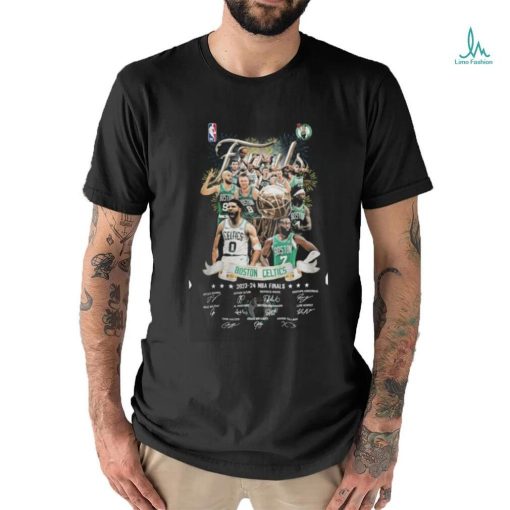 Boston Celtics 2023 24 NBA Finals Signature T Shirt