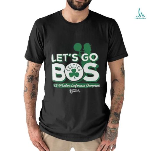 Boston Celtics 2024 Eastern Conference Champions Layup Drill T Shirt
