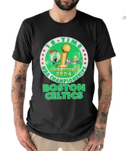 Boston Celtics 2024 NBA Championship Champions 18 Time shirt