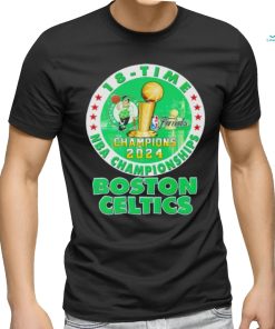 Boston Celtics 2024 NBA Championship Champions 18 Time shirt