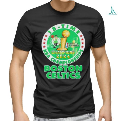 Boston Celtics 2024 NBA Championship Champions 18 Time shirt
