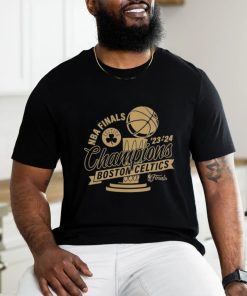 Boston Celtics 2024 NBA Finals Champions Defensive Rotation Trophy T Shirt