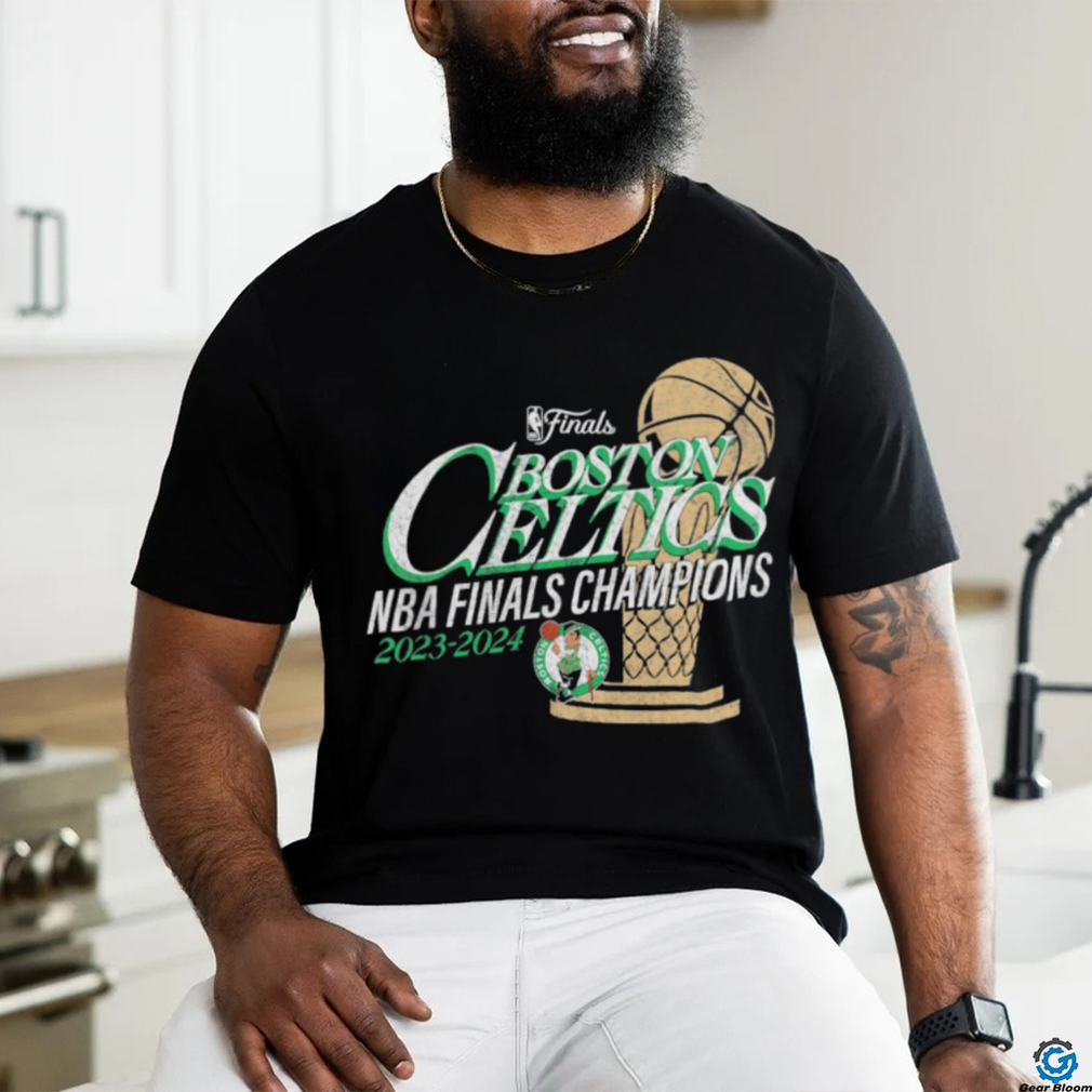 Boston Celtics 2024 NBA Finals Champions Fast Break Finish Trophy Shirt Boston Celtics 2024 NBA Finals Champions Fast Break Finish Trophy Shirt
