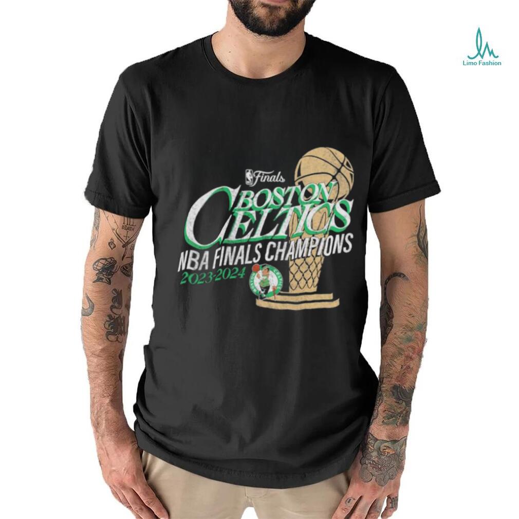 Boston Celtics 2024 NBA Finals Champions Fast Break Finish Trophy Shirt Boston Celtics 2024 NBA Finals Champions Fast Break Finish Trophy Shirt