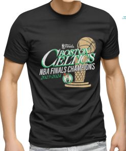 Boston Celtics 2024 NBA Finals Champions Fast Break Finish Trophy Shirt