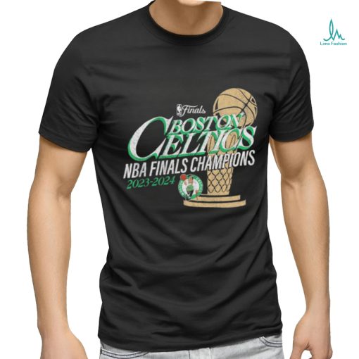 Boston Celtics 2024 NBA Finals Champions Fast Break Finish Trophy Shirt