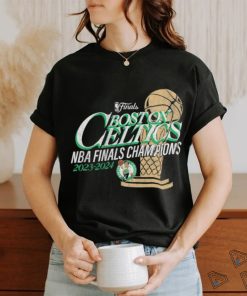 Boston Celtics 2024 NBA Finals Champions Fast Break Finish Trophy Shirt