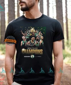 Boston Celtics 2024 World Champions Poster Shirt
