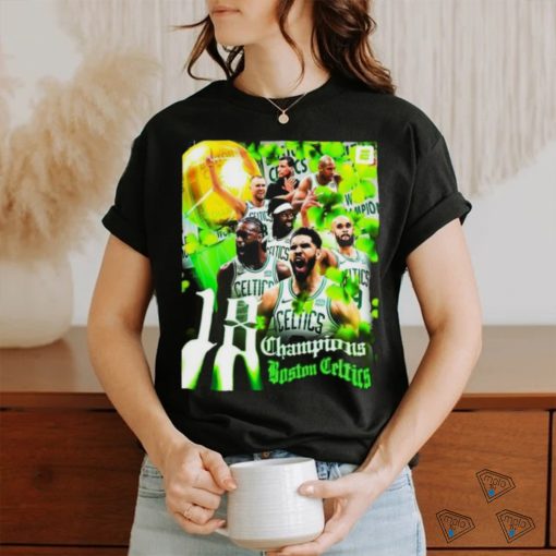 Boston Celtics Are NBA Champions For First Time In 16 Years Shirt