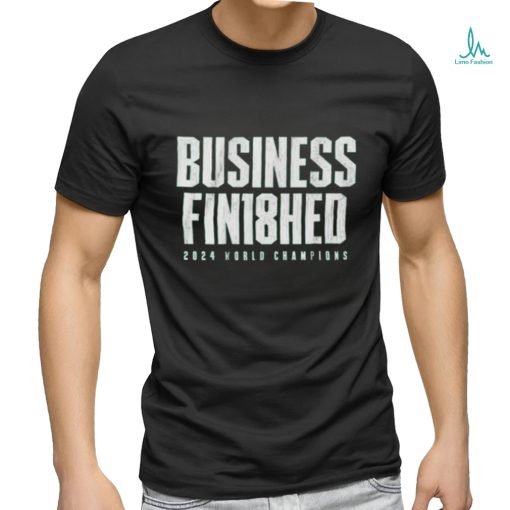 Boston Celtics Business Finished 2024 NBA Finals Champions Shirt