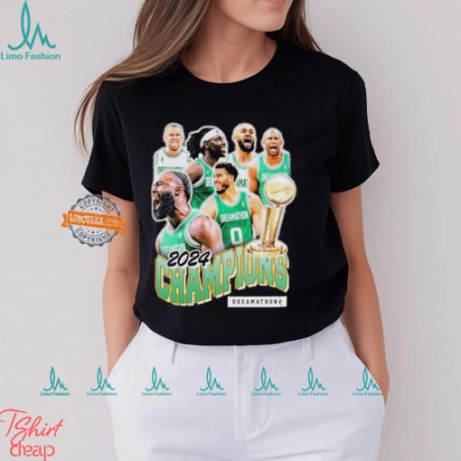 Boston Celtics Champion Cup 2024 Dreamathon Shirts