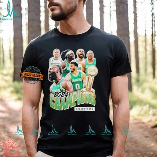 Boston Celtics Champion Cup 2024 Dreamathon Shirts