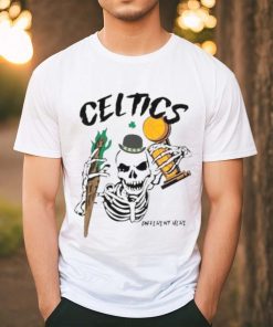 Boston Celtics Championship Skeleton Trophy Shirt