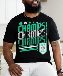 Boston Celtics Champs Champs Champs Shirt