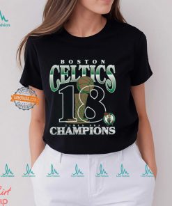 Boston Celtics Fanatics 18 Time NBA Finals Champions Tri Blend T Shirt