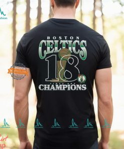 Boston Celtics Fanatics 18 Time NBA Finals Champions Tri Blend T Shirt