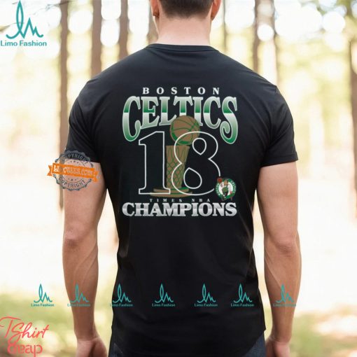 Boston Celtics Fanatics 18 Time NBA Finals Champions Tri Blend T Shirt