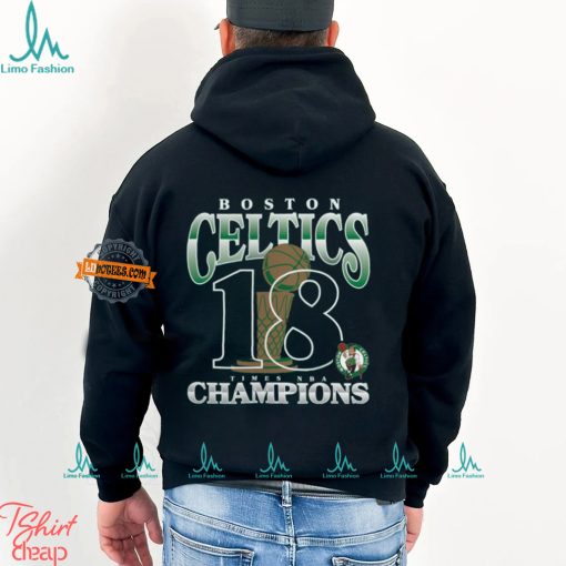 Boston Celtics Fanatics 18 Time NBA Finals Champions Tri Blend T Shirt