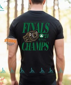 Boston Celtics Fanatics 2024 NBA Finals Champions Ball Screen Ring T Shirt