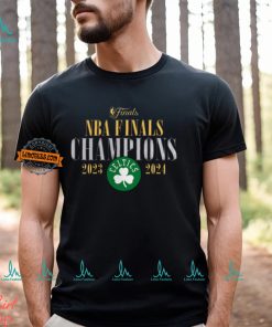 Boston Celtics Fanatics 2024 NBA Finals Champions Fade Away Jumper Roster Signature T Shirt