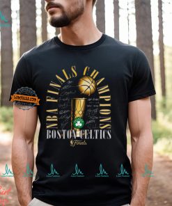 Boston Celtics Fanatics 2024 NBA Finals Champions Fade Away Jumper Signature T Shirt
