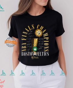 Boston Celtics Fanatics 2024 NBA Finals Champions Fade Away Jumper Signature T Shirt
