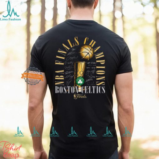 Boston Celtics Fanatics 2024 NBA Finals Champions Fade Away Jumper Signature T Shirt
