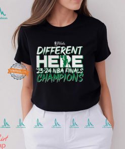 Boston Celtics Fanatics 2024 NBA Finals Champions Pump Fake Hometown Originals T Shirt