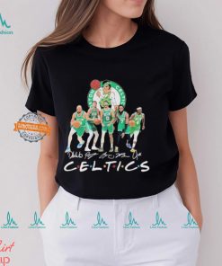Boston Celtics Friends Players 2024 NBA Finals Signatures Shirt