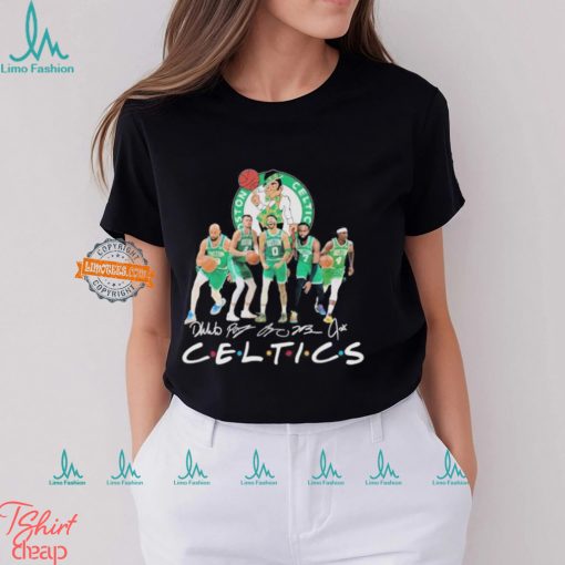 Boston Celtics Friends Players 2024 NBA Finals Signatures Shirt