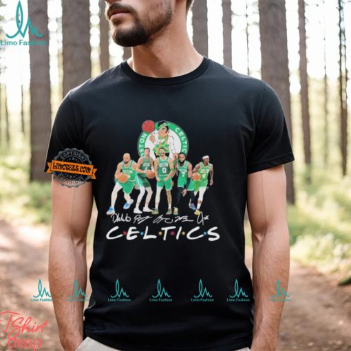 Boston Celtics Friends Players 2024 NBA Finals Signatures Shirt
