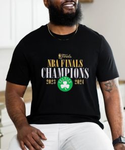 Boston Celtics Gold 2024 NBA Finals Champions Fade Away Jumper T Shirt