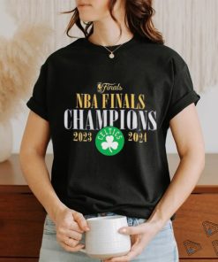 Boston Celtics Gold 2024 NBA Finals Champions Fade Away Jumper T Shirt