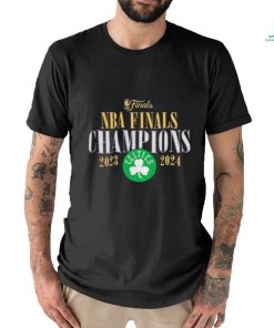 Boston Celtics Gold 2024 NBA Finals Champions Fade Away Jumper T Shirt