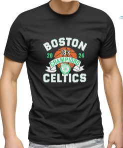 Boston Celtics Homage 18 Time NBA Finals Champions Vintage Shirt