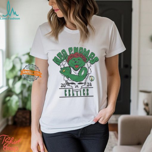 Boston Celtics Homage Unisex 2024 NBA Finals Champions Grateful Dead Tri Blend T Shirt